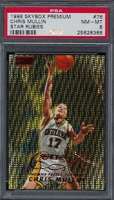Chris Mullin 1998 fleer SkyBox Premium