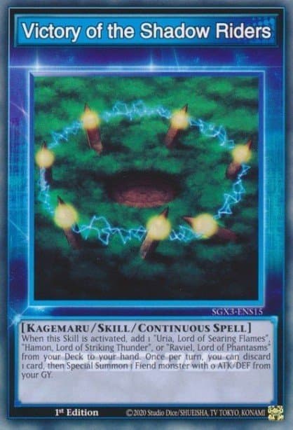 Victory of the Shadow Riders 2023 Yu-Gi-Oh! Speed Duel GX: Duelists of Shadows