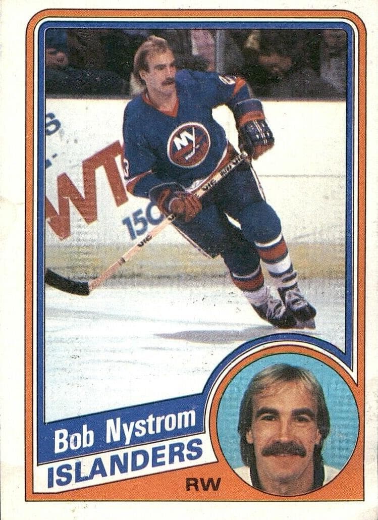 Bob Nystrom 1984 topps Topps
