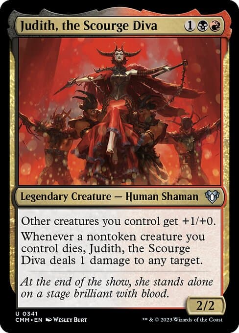 Judith, the Scourge Diva 2023 Magic: The Gathering