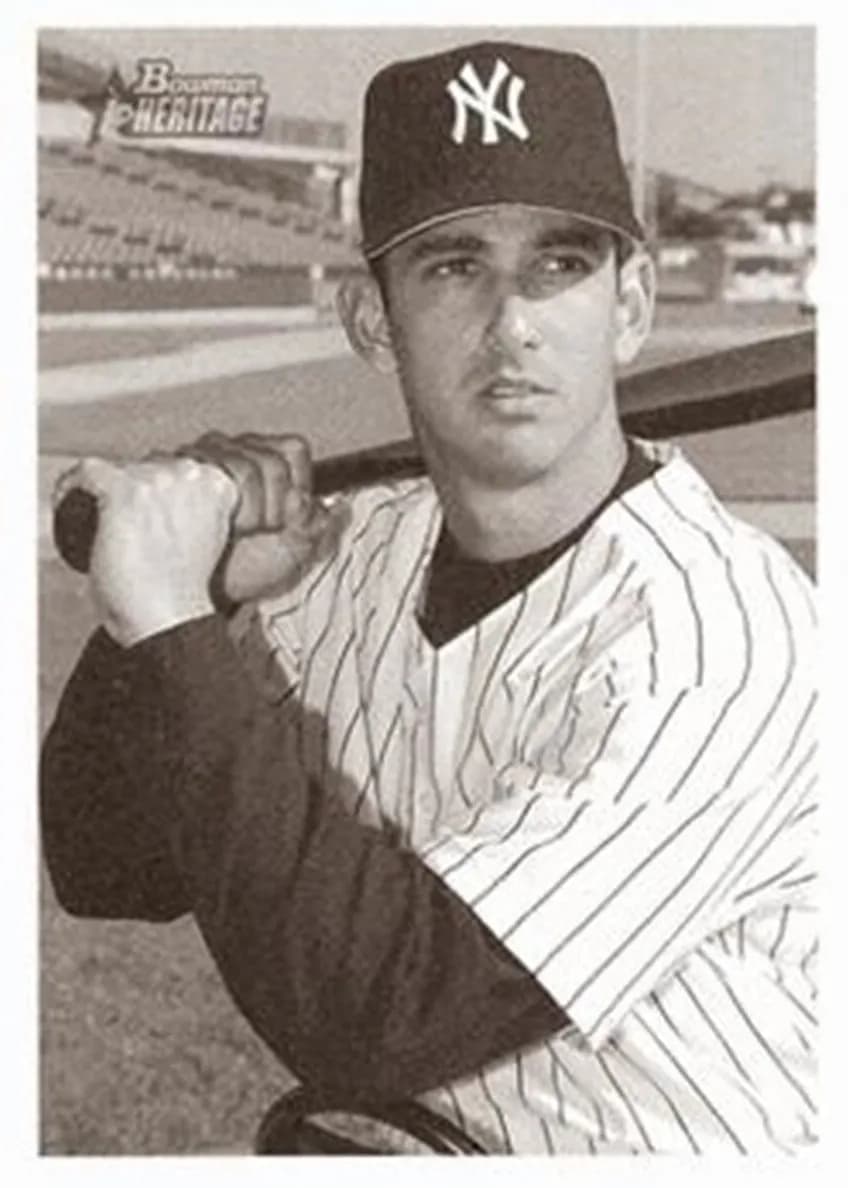 Jorge Posada 2001 bowman Bowman Heritage