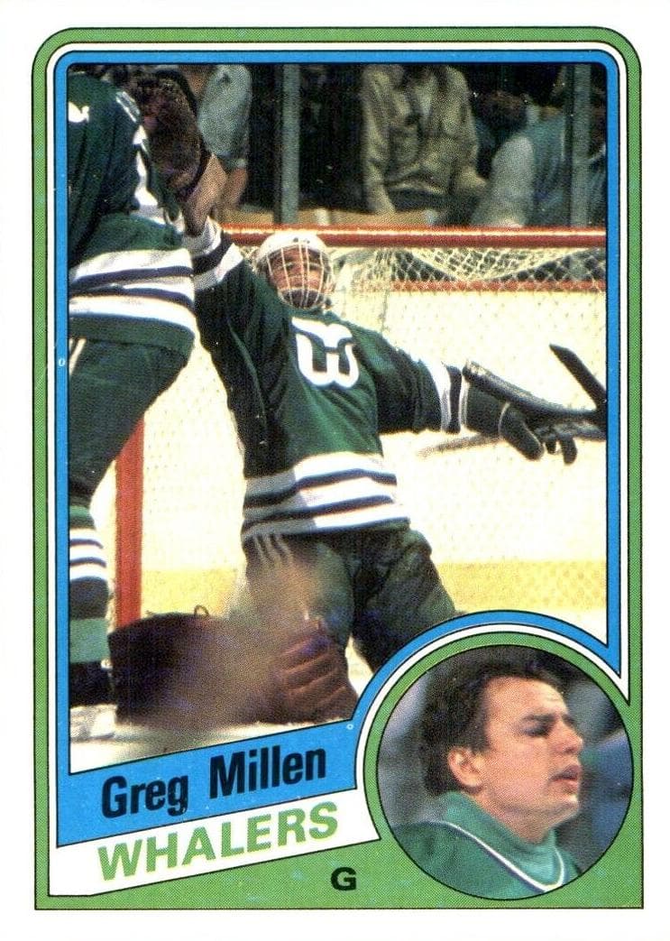 Greg Millen trading card