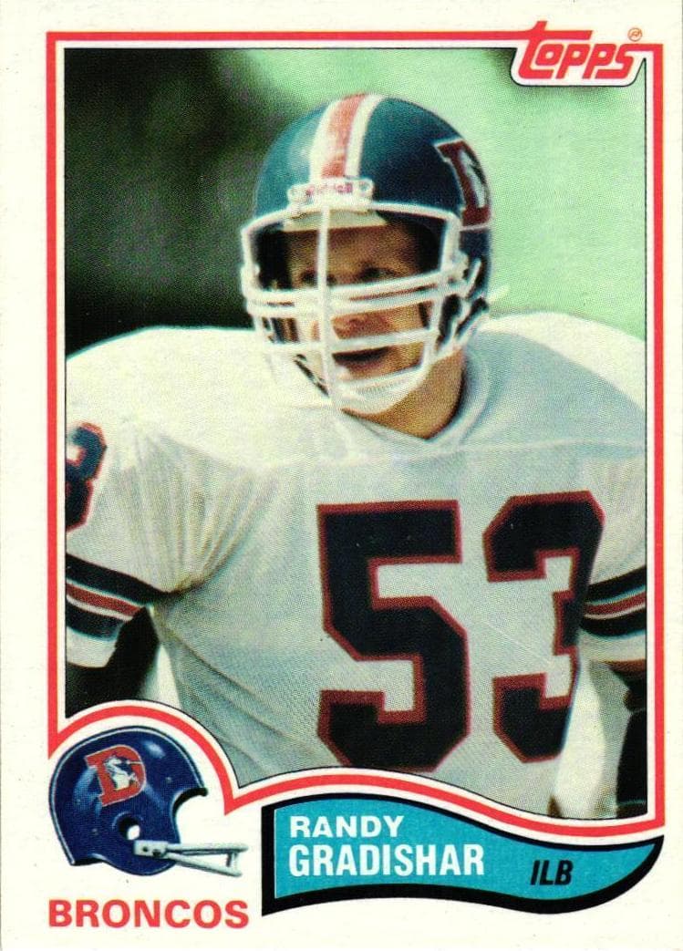 Randy Gradishar trading card