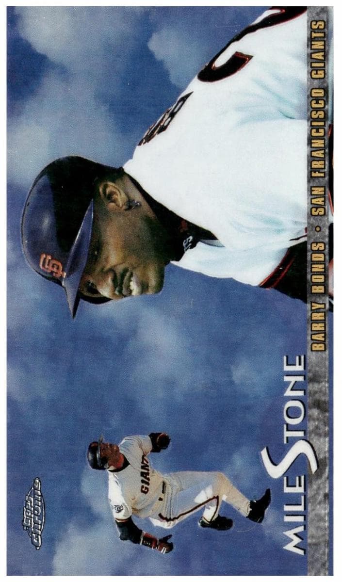 Barry Bonds 1998 topps Topps Chrome