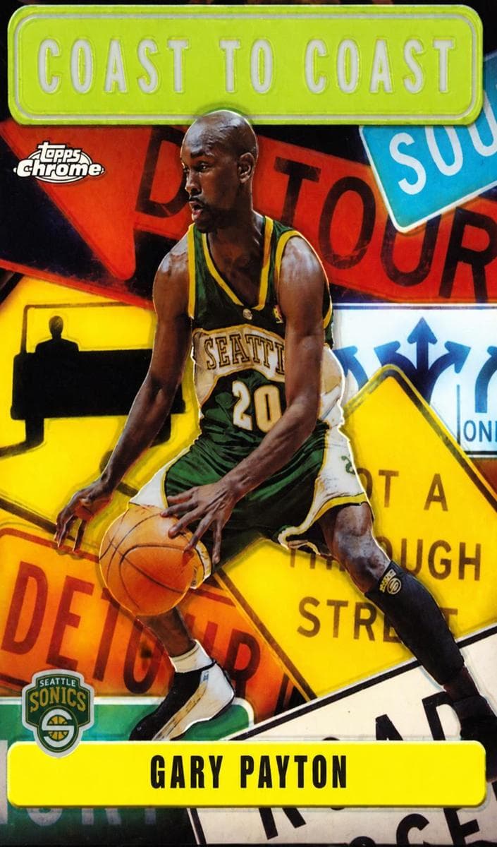 Gary Payton 2002 topps Topps Chrome