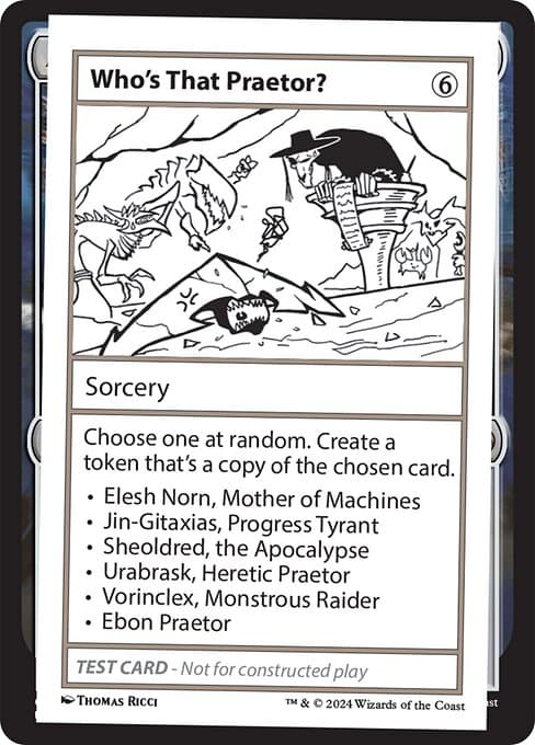 Who's That Praetor? 2024 Magic: The Gathering Mystery Booster 2