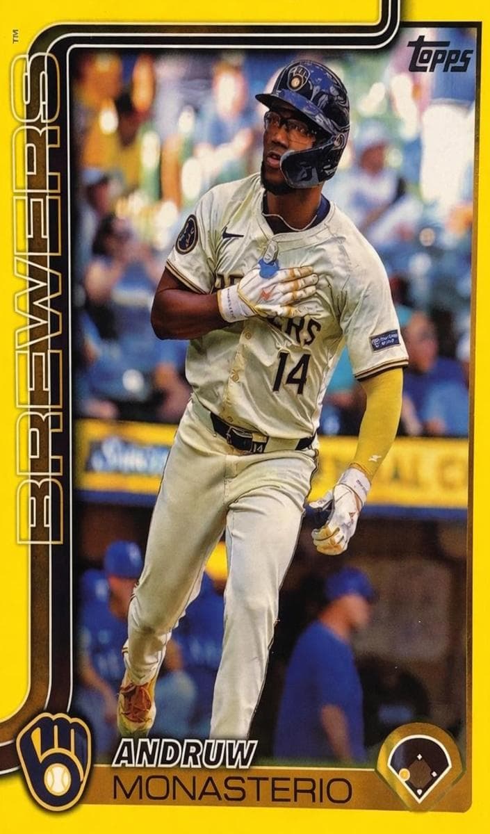 Andruw Monasterio 2025 topps Topps