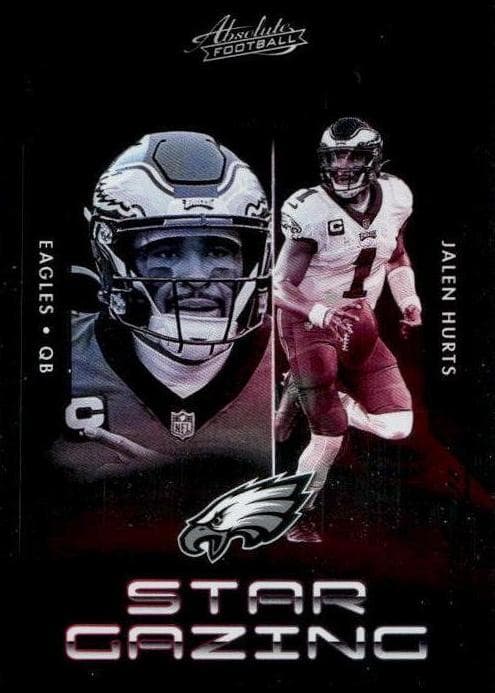 Jalen Hurts trading card