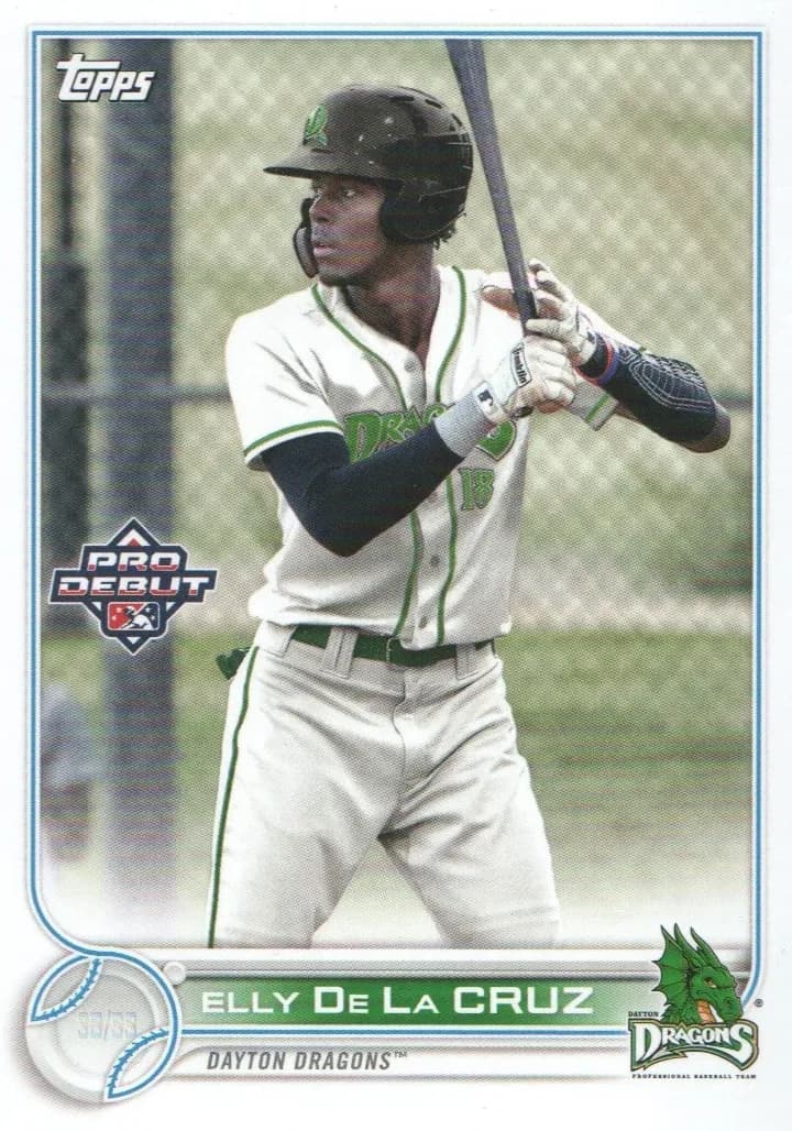 Elly De La Cruz 2022 topps