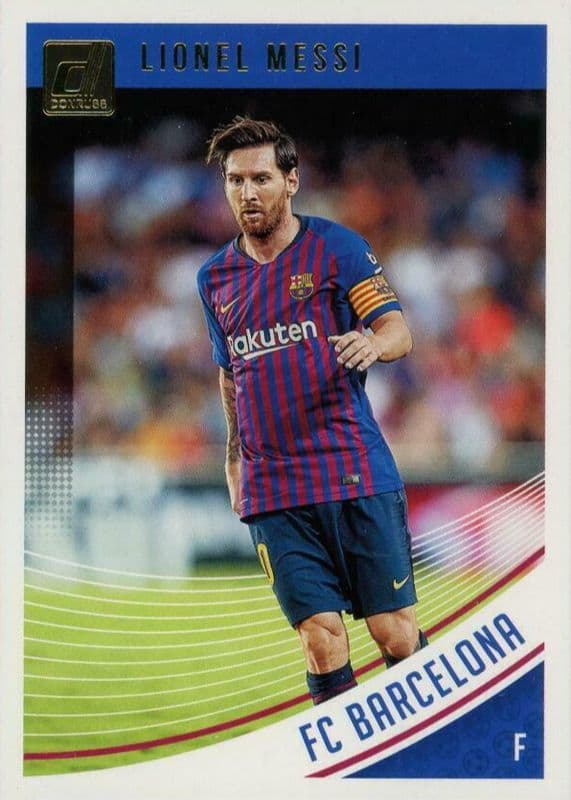 Lionel Messi trading card