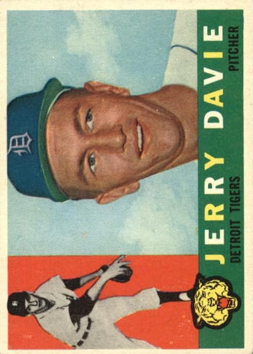 Jerry Davie 1960 topps Topps
