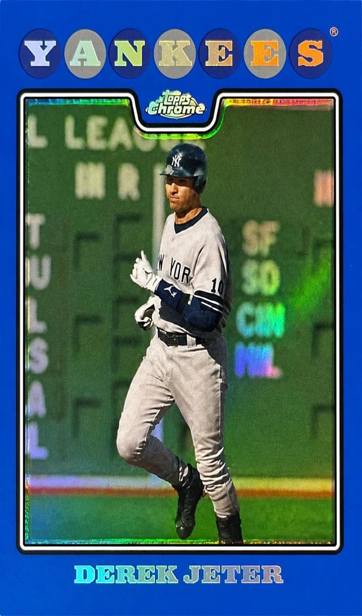 Derek Jeter 2008 topps