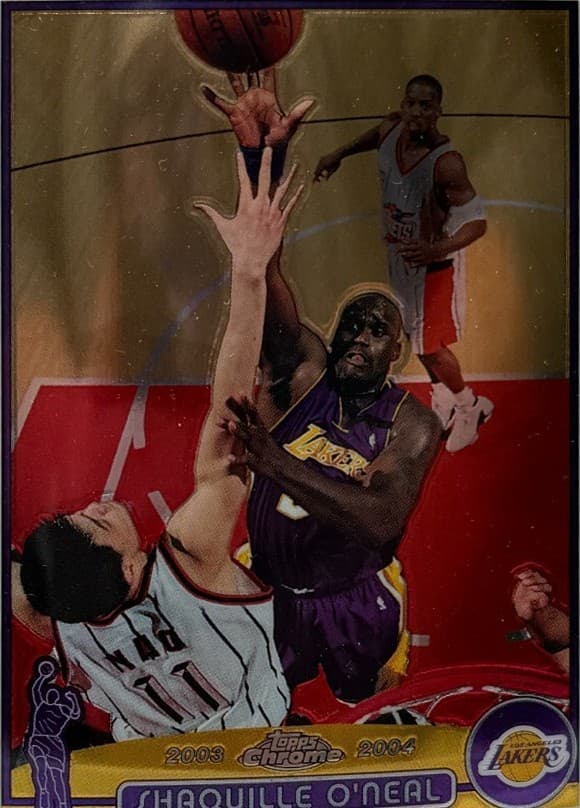 Basketball Shaquille 2003 Topps Chrome