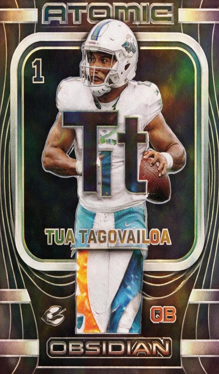 Tua Tagovailoa 2023 panini