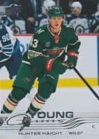 Hunter Haight trading card