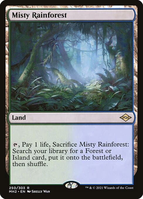 Misty Rainforest 2024 Magic: The Gathering