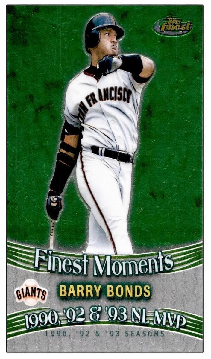 Barry Bonds 2001 unknown Finest