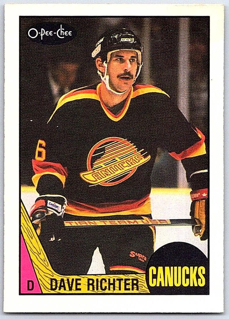 Dave Richter trading card