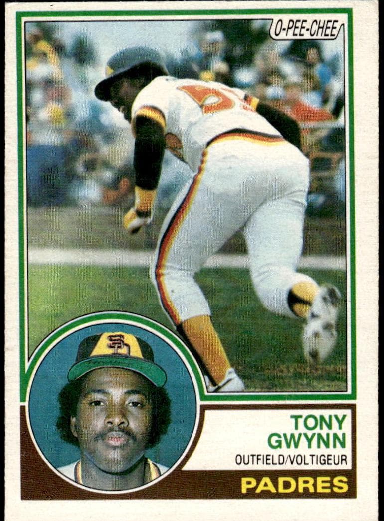 Tony Gwynn 1983 O-Pee-Chee rookie card