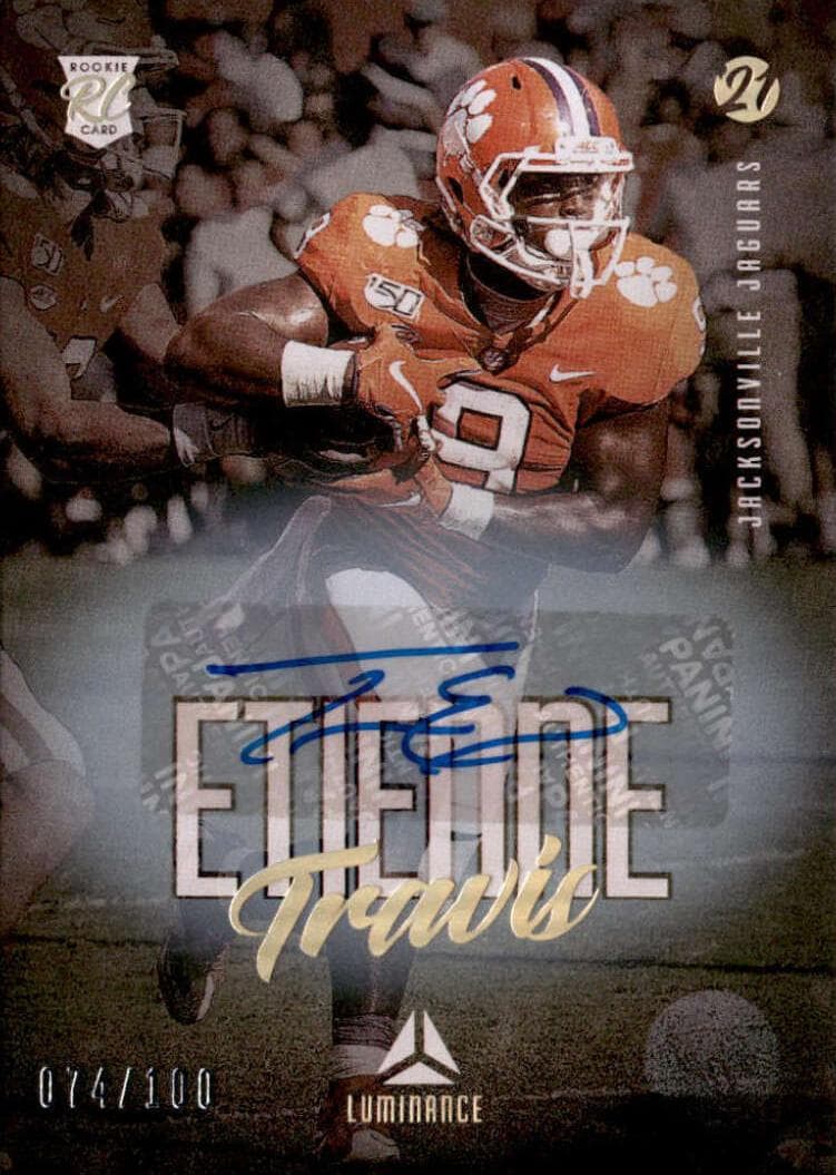 Travis Etienne Jr 2021 panini