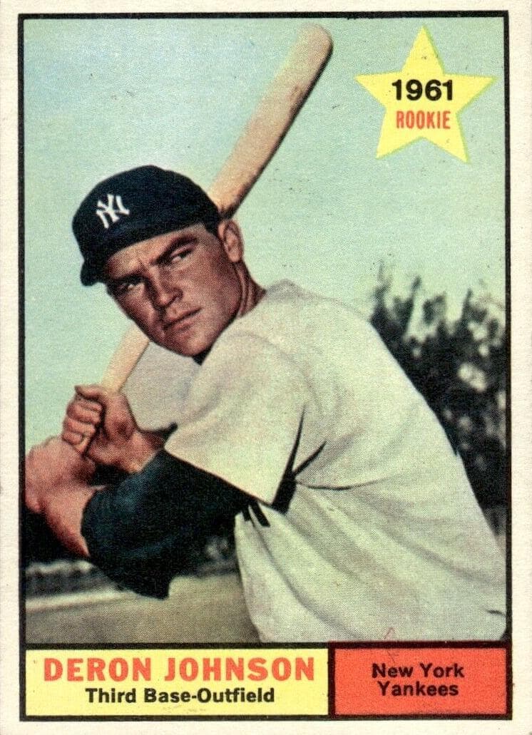 Deron Johnson 1961 topps Topps