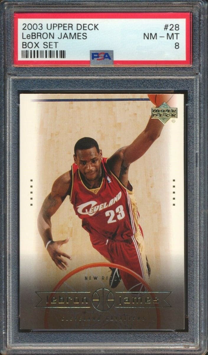 Lebron James 2003 upper-deck Lebron James Box Set