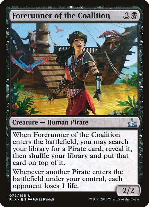 Forerunner of the Coalition #72
