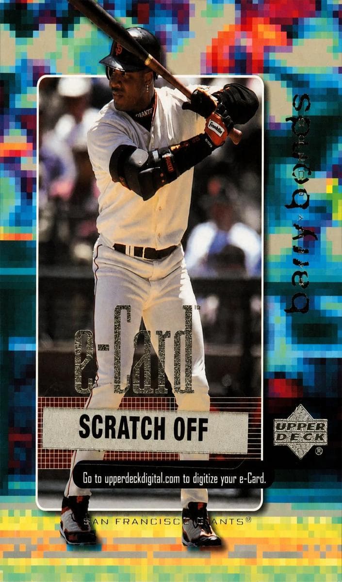 Barry Bonds 2001 upper-deck Upper Deck