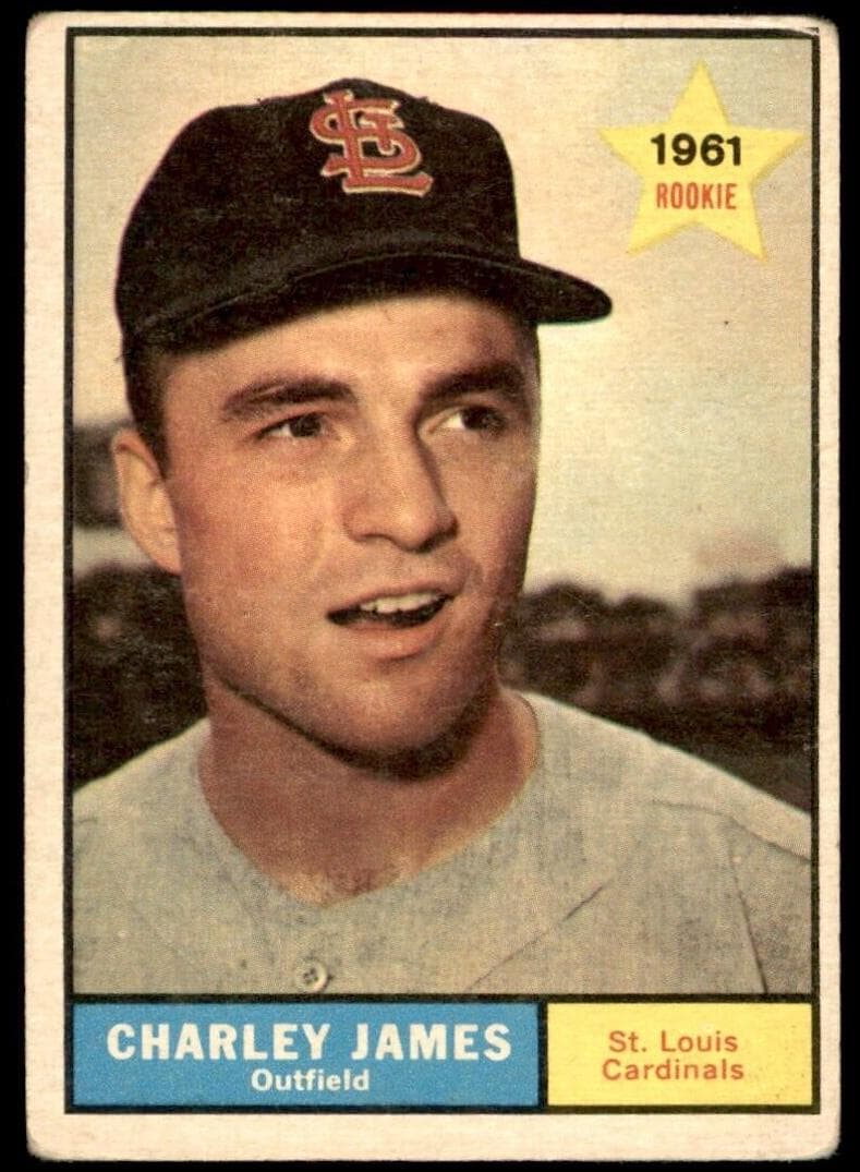 Charley James 1961 topps Topps