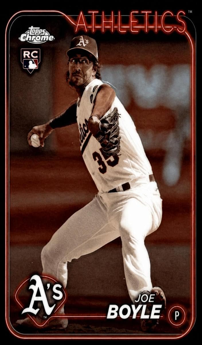 Joe Boyle trading card