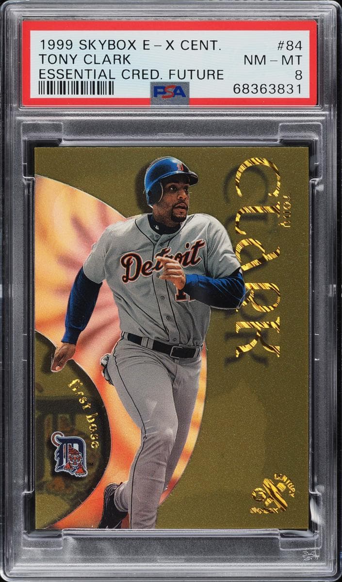 Tony Clark 1999 fleer