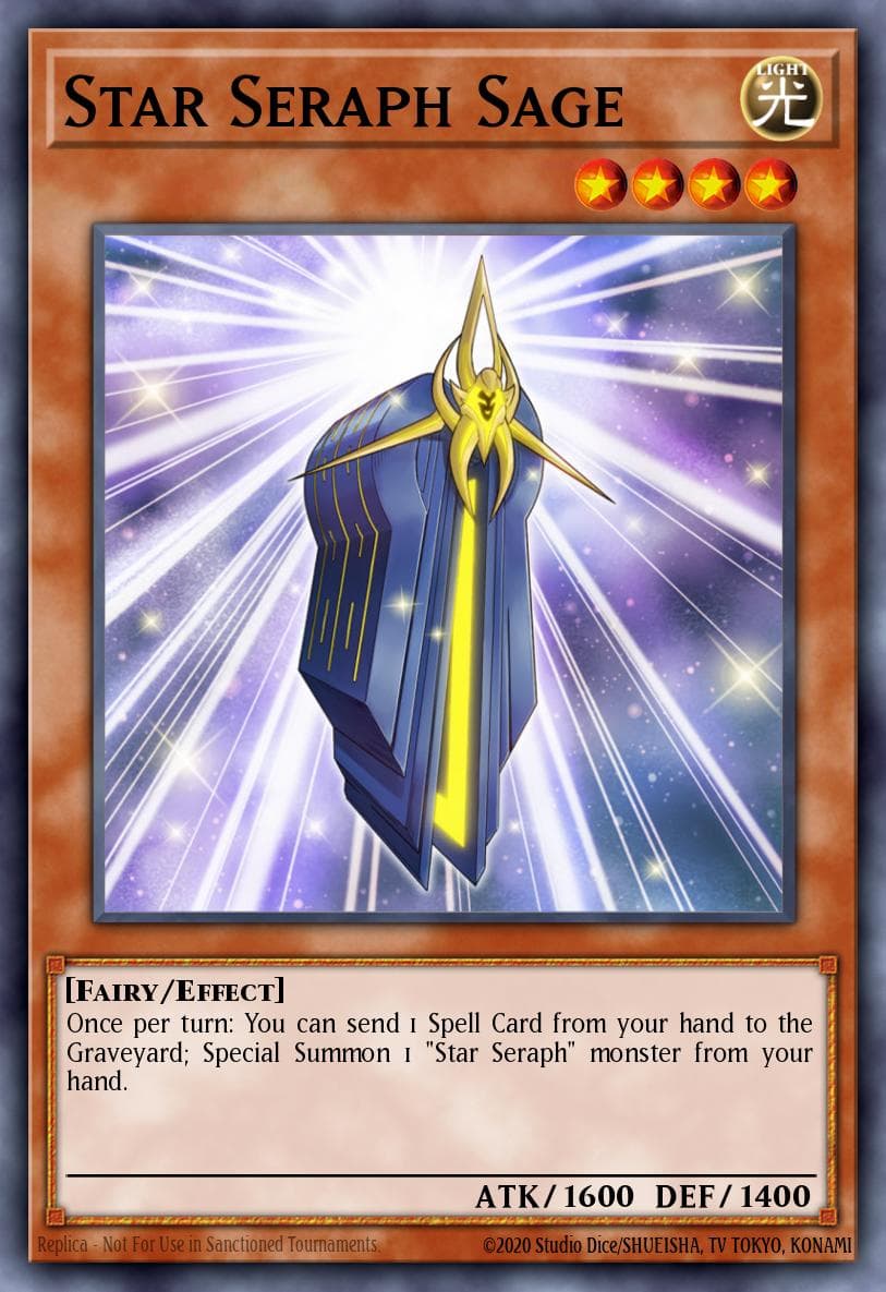 Star Seraph Sage 2013 Yu-Gi-Oh! Judgment of the Light