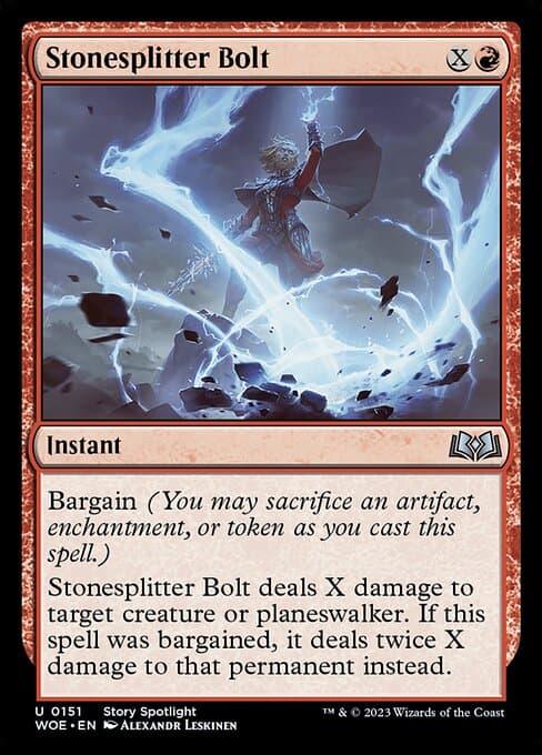 Stonesplitter Bolt #151