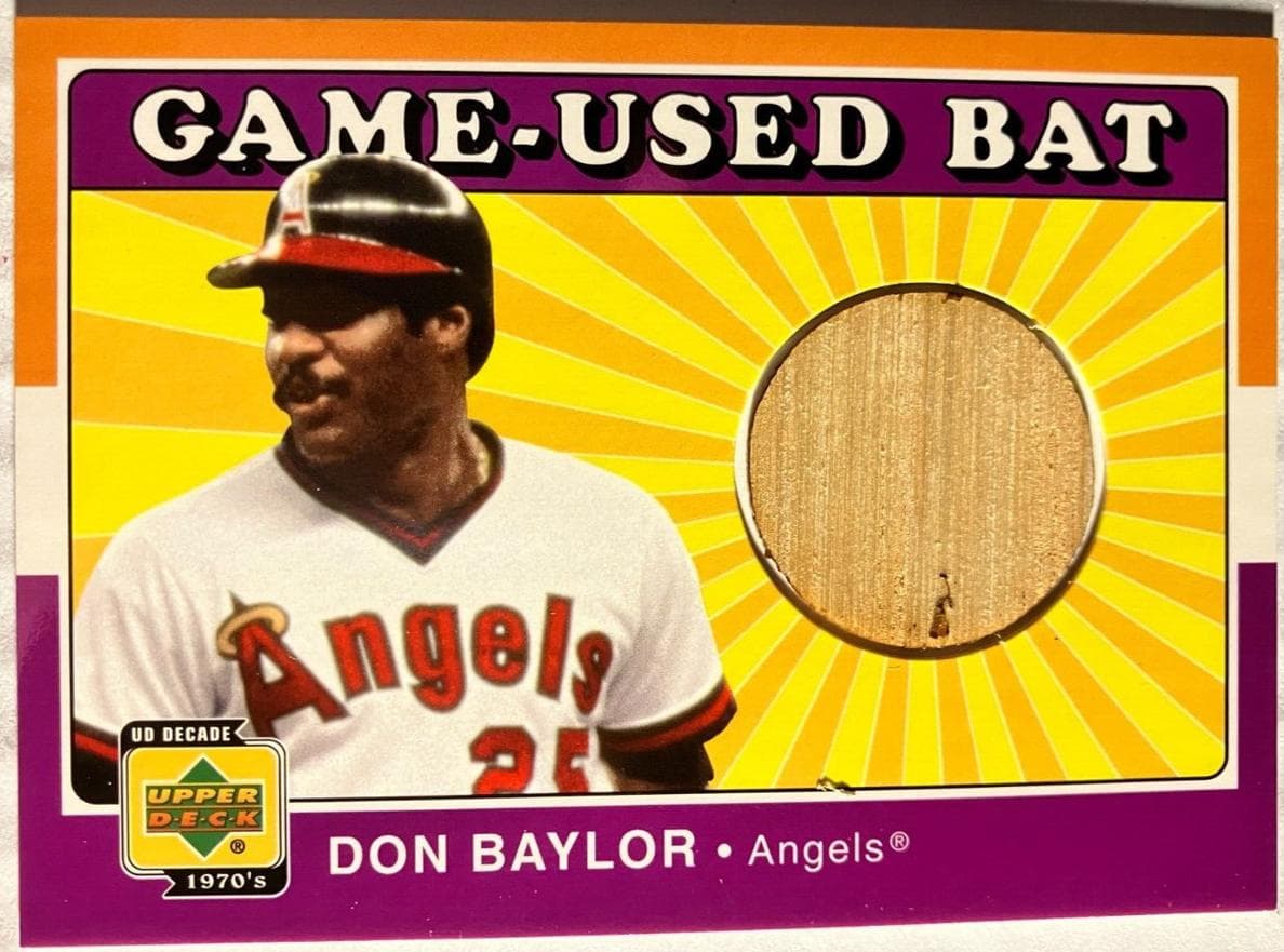 Don Baylor 2001 upper-deck