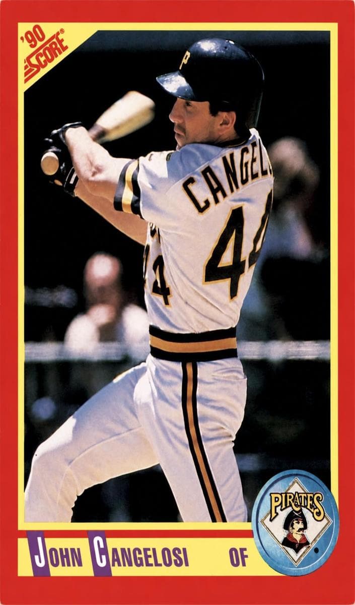 John Cangelosi trading card