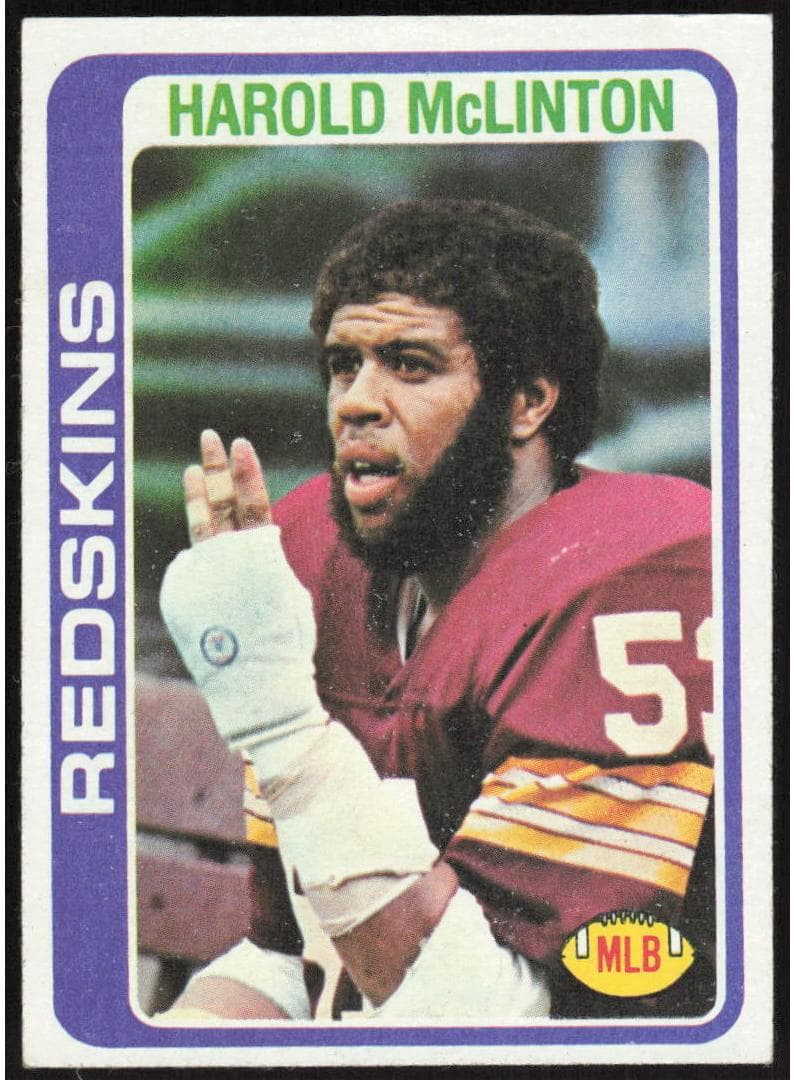 Harold McLinton 1978 topps Topps