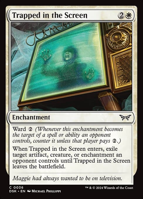 Trapped in the Screen 2024 Magic: The Gathering Duskmourn: House of Horror