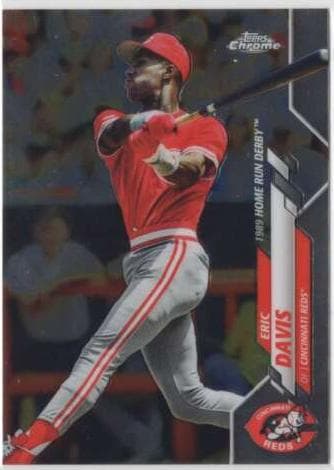 Eric Davis 2020 topps Topps Chrome Update