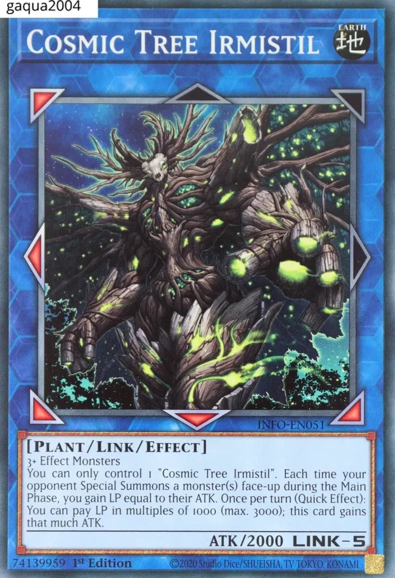 Cosmic Tree Irmistil 2024 Yu-Gi-Oh!