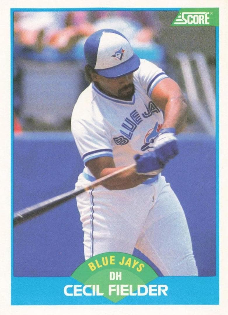 Cecil Fielder 1989 panini