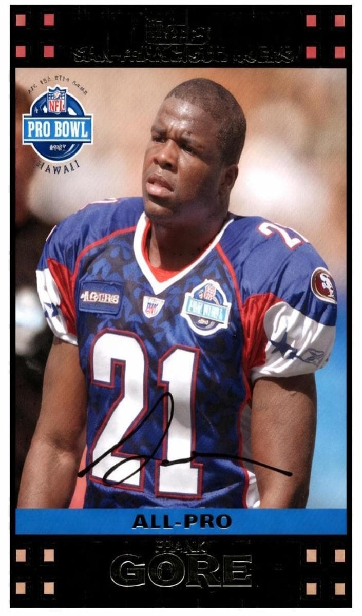 Frank Gore 2007 topps