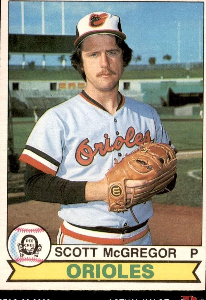 Scott McGregor 1979 topps O-Pee-Chee