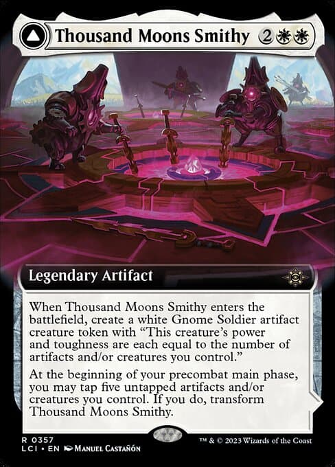Thousand Moons Smithy // Barracks of the Thousand #357