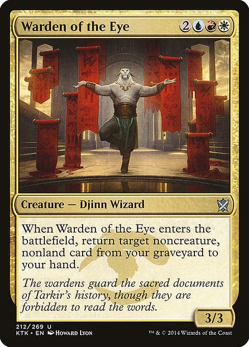 Warden of the Eye 2020 Magic: The Gathering The List Reprints