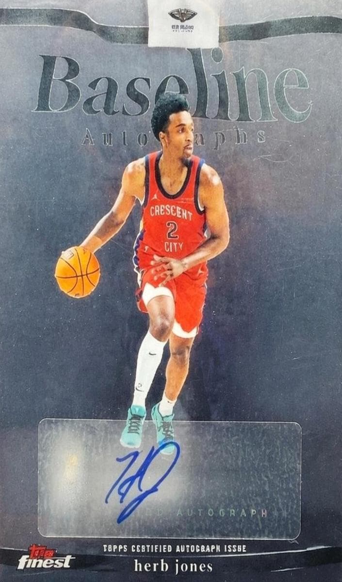 Herb Jones trading card