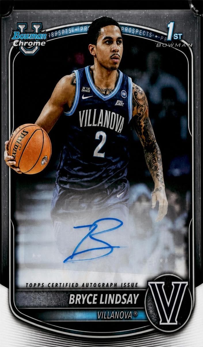 Bryce Lindsay trading card