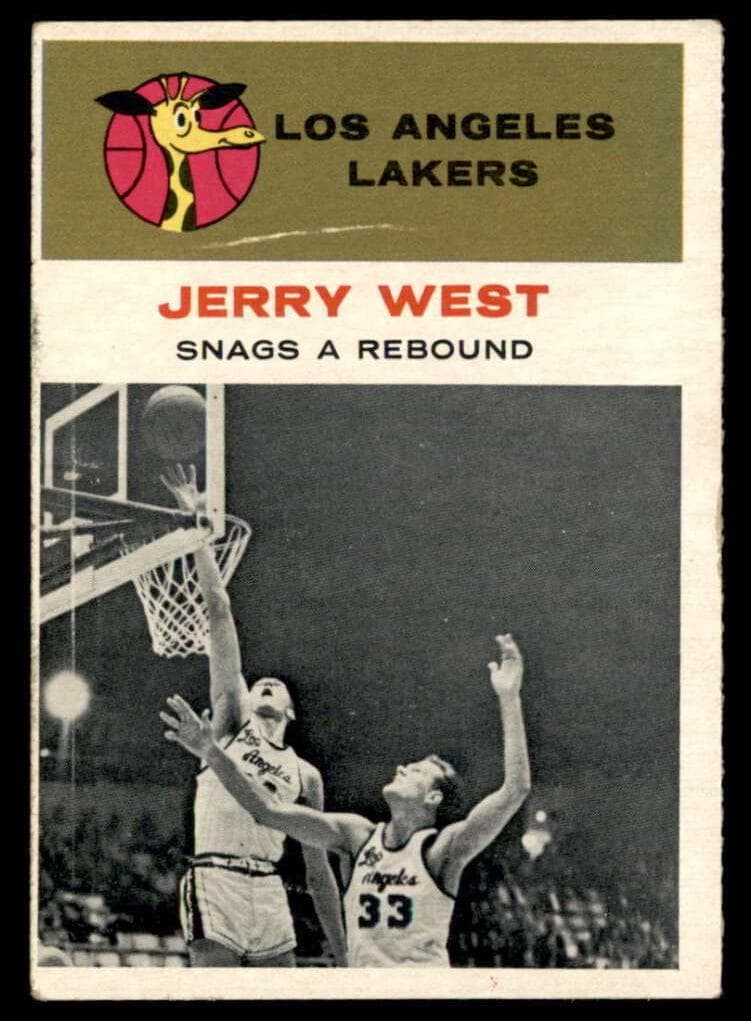Jerry West 1961 fleer