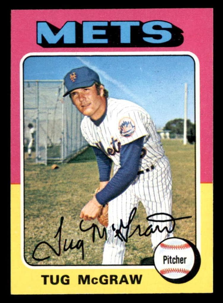 Tug McGraw 1975 topps Topps