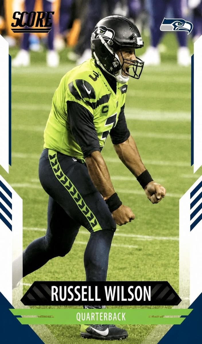Russell Wilson 2021 panini