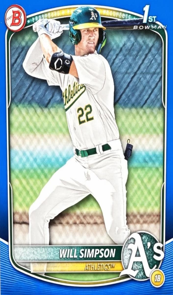 Will Simpson 2025 bowman Bowman
